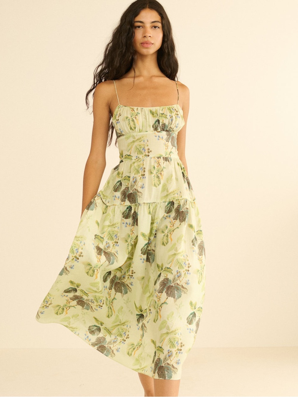 DOEN 	BENOIT DRESS -- FLORAISON DE MÛRES